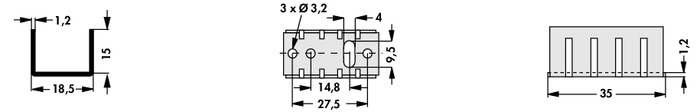 Fischer Elektronik散熱器U型擠壓