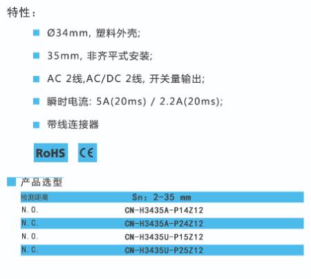 BEDOOKSENSOR電容式接近開關(guān)