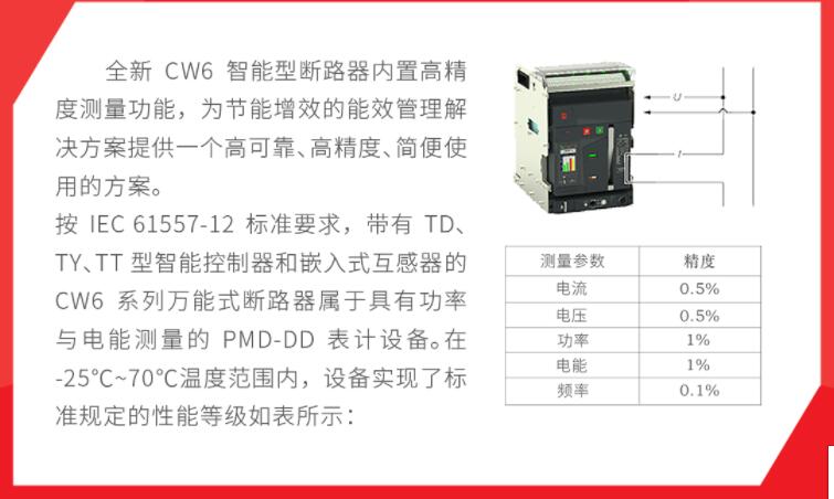 RIYUE智能型萬能式斷路器