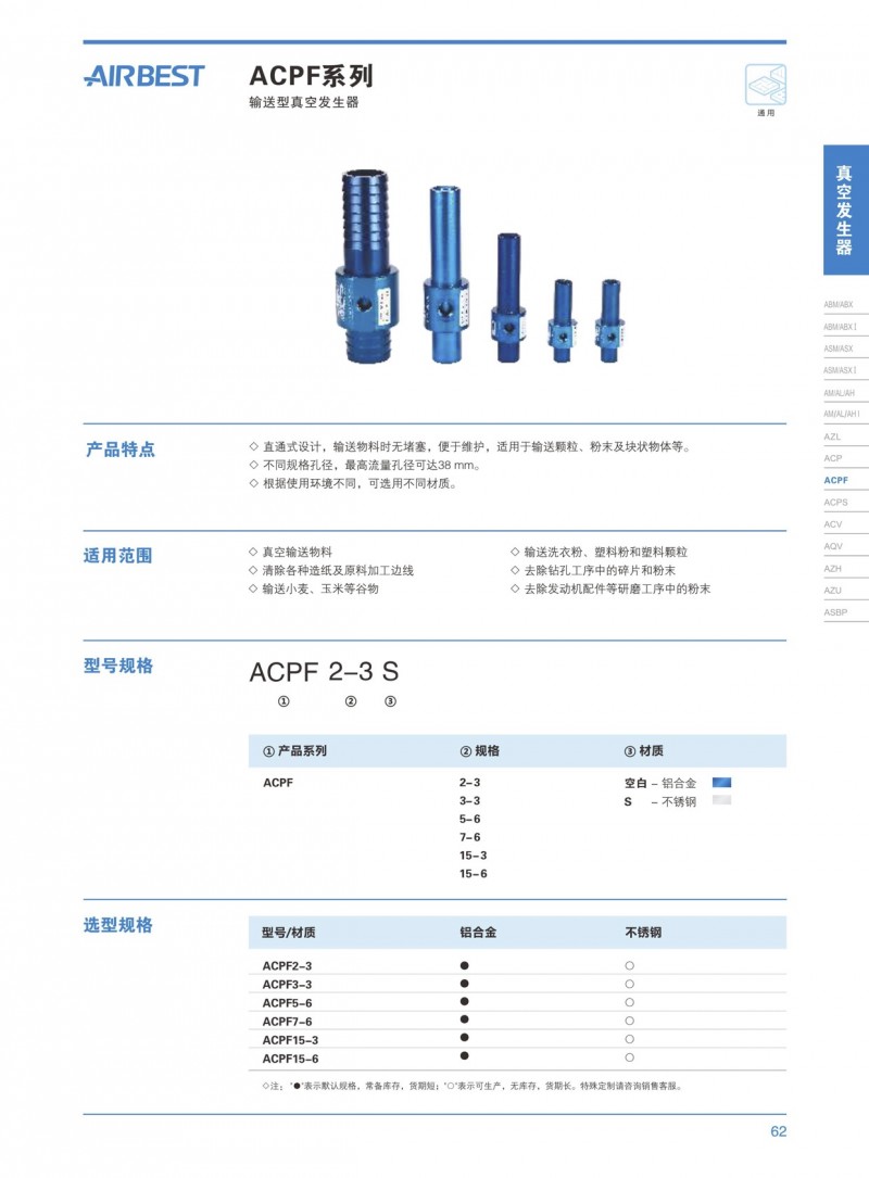 CAAP真空發(fā)生器