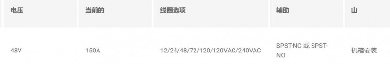 GIGAVAC 常開接觸器MX系列