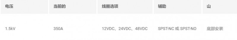 GIGAVAC 陶瓷常開接觸器HX系列
