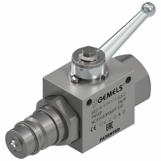 GEMELS 帶集成快速接頭的球閥GE2 + ISO A系列