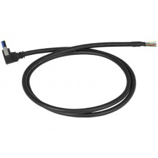 ELFIN 黑色 USB 電纜，A 型公頭系列