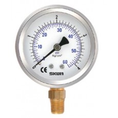 SKON 填充波登管壓力表121.21系列