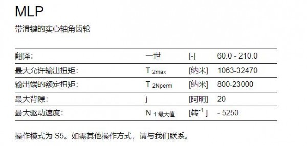 VOGEL-ANTRIEBE 工業(yè)錐齒輪行星齒輪MLP系列