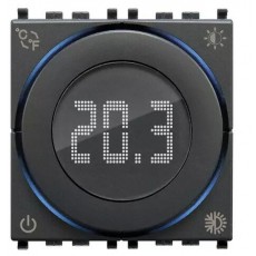 VIMAR 表盤溫控器100-240V 2M灰色系列