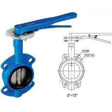 POWELL VALVES 對(duì)夾式彈性閥座蝶閥1271Y系列