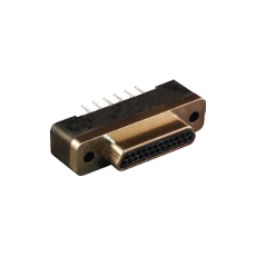 Glenair 垂直板安裝連接器MWDM-CBS系列