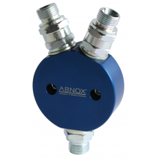 ABNOX 帶止回閥的2路泵連接器0014216系列
