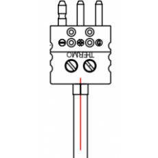 THERMO ELECTRIC 帶有快速斷開(kāi)連接器的探頭