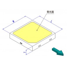 DAISHIN 貼片二*管LED 3030(t=0.55)