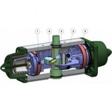 ACTUATECH A105碳鋼材質(zhì)GS單效氣動執(zhí)行器系列