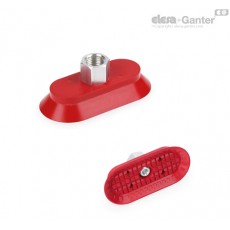 Elesa+Ganter 橢圓形平面真空吸盤VVD系列