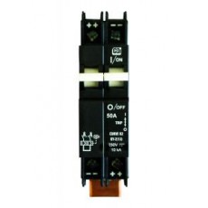 Dimensions 250 VDC DIN安裝斷路器系列