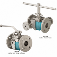 AZ VALVES 帶鑄造加熱套的旋塞閥TM / HM系列