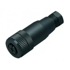 binder M12直頭孔頭電纜連接器IP67系列