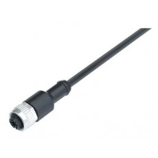 binder M12 直頭孔頭電纜連接器IP68系列
