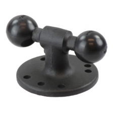 RAM MOUNTS 雙球適配器帶圓形底座B 尺寸系列