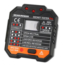 MEASUREMAN 帶有電壓顯示的插座測試儀系列