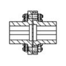 SIBRE 不帶制動盤的扭轉(zhuǎn)彈性柱銷聯(lián)軸器APC-A系列