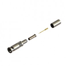 COAX 微型BNC直壓接/壓接插頭75歐姆12GHz系列