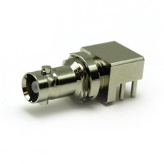 COAX 帶鎖定腿的微型BNC隔板PCB端發(fā)射插孔系列