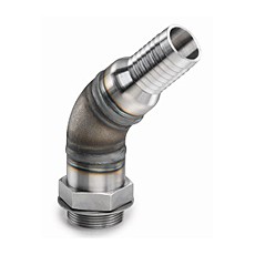 ANCHOR FLUID POWER 軟管倒鉤至SAE螺紋