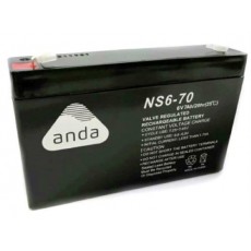 AUTRONICA 電池6 V/7 Ah 1.08 千克系列