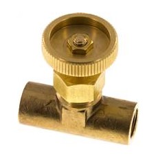 KRAUTLOHER 針形截止閥黃銅G 1/8"系列