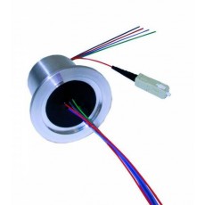 Plug in 帶有線光纖的 KF40 法蘭系列
